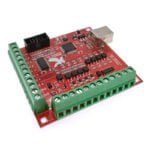Breakout Board CNC USB MACH3 100Khz 4 Axis Interface Driver Motion Controller +USB Cable+CD