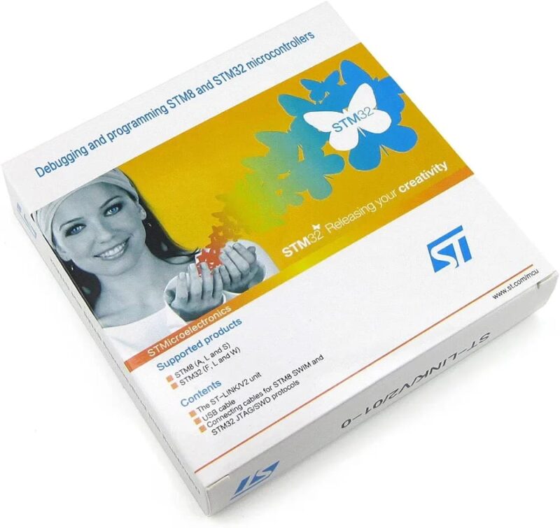 Microcontroller, ST-LINK/V2 in-circuit debugger/programmer for STM8 and STM32 - Image 6