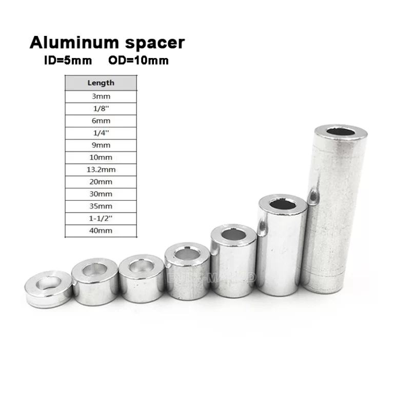 Metric Aluminum Spacers