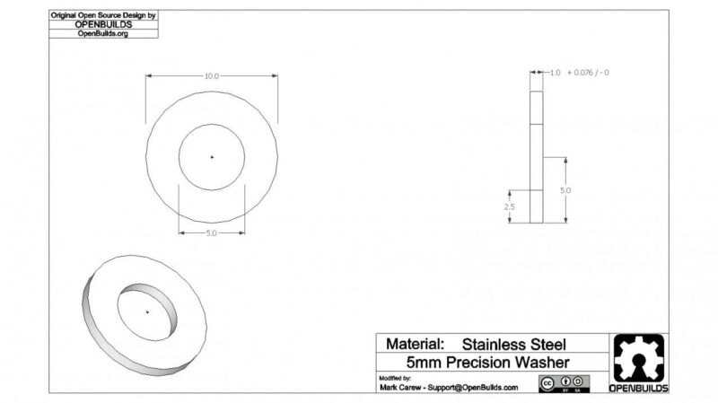 Stainless Steel V Wheel Precision Shims Stainless steel V Wheel Precision Shims