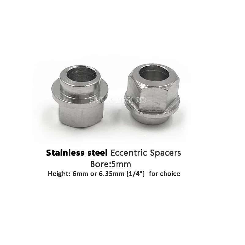Stainless steel Eccentric Spacers