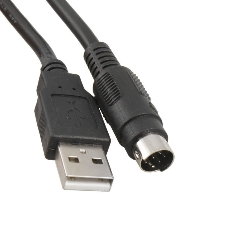 2.5M USB to RS422 PLC Programming Cable for Mitsubishi USB-SC09 FX