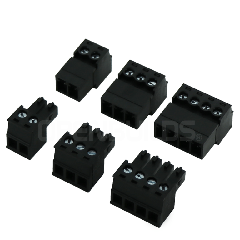 Welding-free Plug-in Terminal Block 2EDGRK Pitch – Black