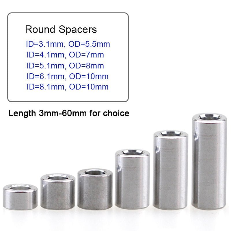 Aluminium Round Spacers