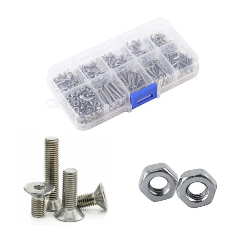 M3 SS304 Countersunk head Screws and M3 Nuts A2-70 DIN7991