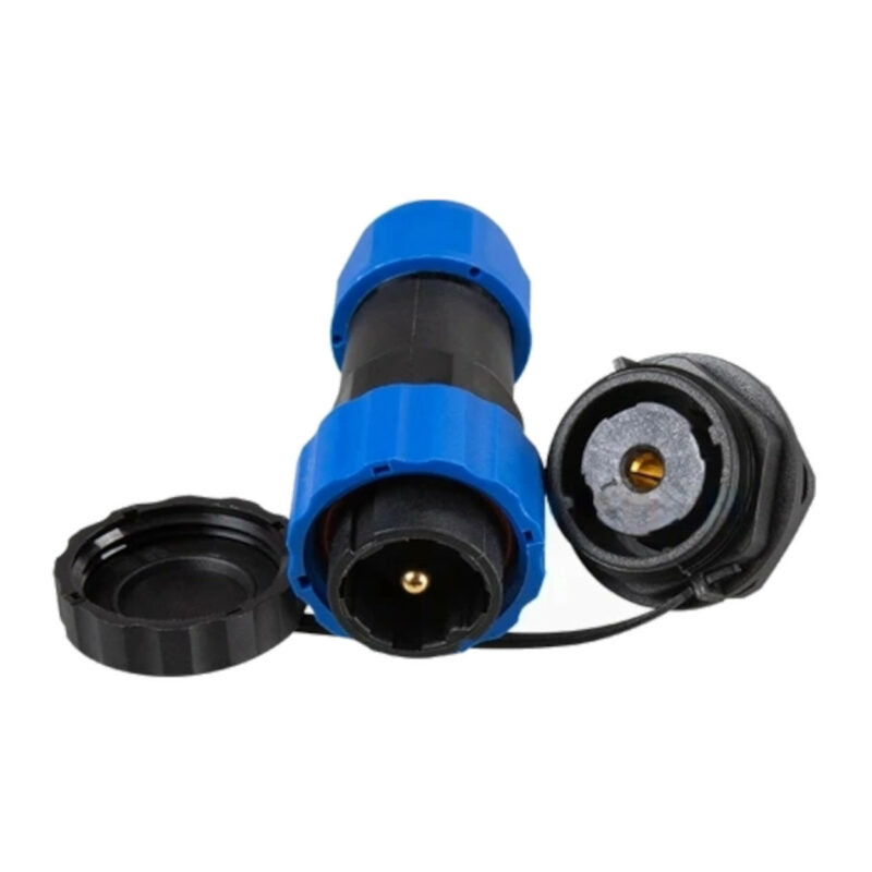 SD13 Waterproof Panel Mount Aviation Connector Male Plug Female Socket IP68 1 pin SD13 Waterproof Panel Mount Aviation Connector Male Plug Female Socket IP68 1 pin