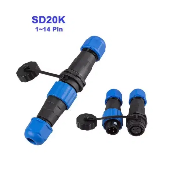 SD20 Waterproof Male and Female Connector