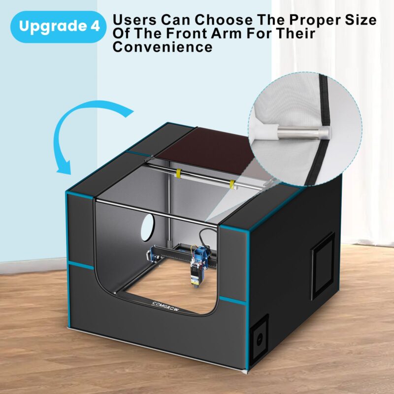 Comgrow Official Desktop Enclosure for Laser 3D Printer CNC