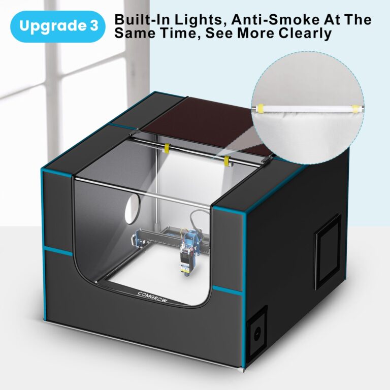 Comgrow Official Desktop Enclosure for Laser 3D Printer CNC