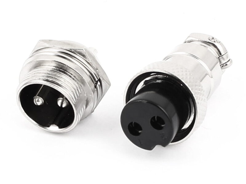 GX16 Male And Female Connector1 GX16 Male And Female Connector