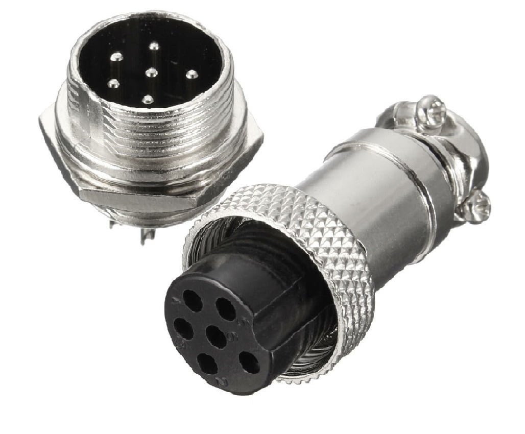GX16 Male And Female Connector