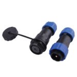 SD13 Waterproof Cable Mount Aviation Connector Male Plug Female Socket IP68 i pin