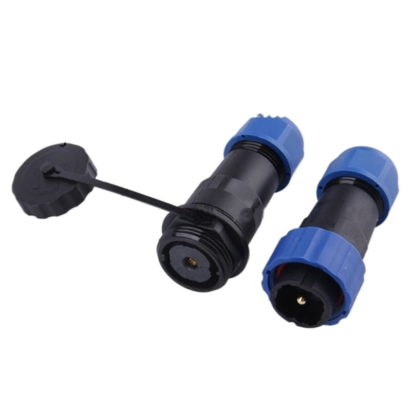 SD13 Waterproof Cable Mount Aviation Connector Male Plug Female Socket IP68 1 pin SD13 Waterproof Cable Mount Aviation Connector Male Plug Female Socket IP68 i pin