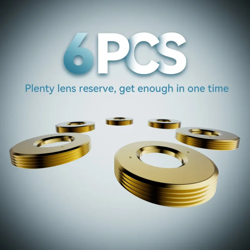 SCULPFUN S30 /Pro/Max 6Pcs Original Lens Highly Transparent Anti-oil Anti-Smoke Laser Engraving Machine Part - Image 3