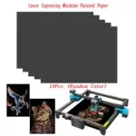 Laser Engraving Machine Color Gradient Drawing Paper Set DIY
