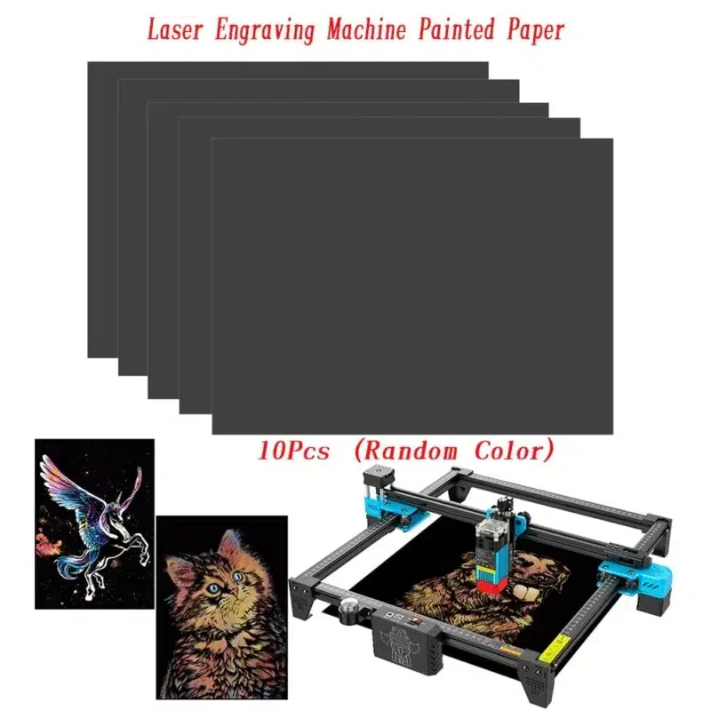 Laser Engraving Machine Color Gradient Drawing Paper Set DIY Laser Engraving Machine Color Gradient Drawing Paper Set DIY - Image 7