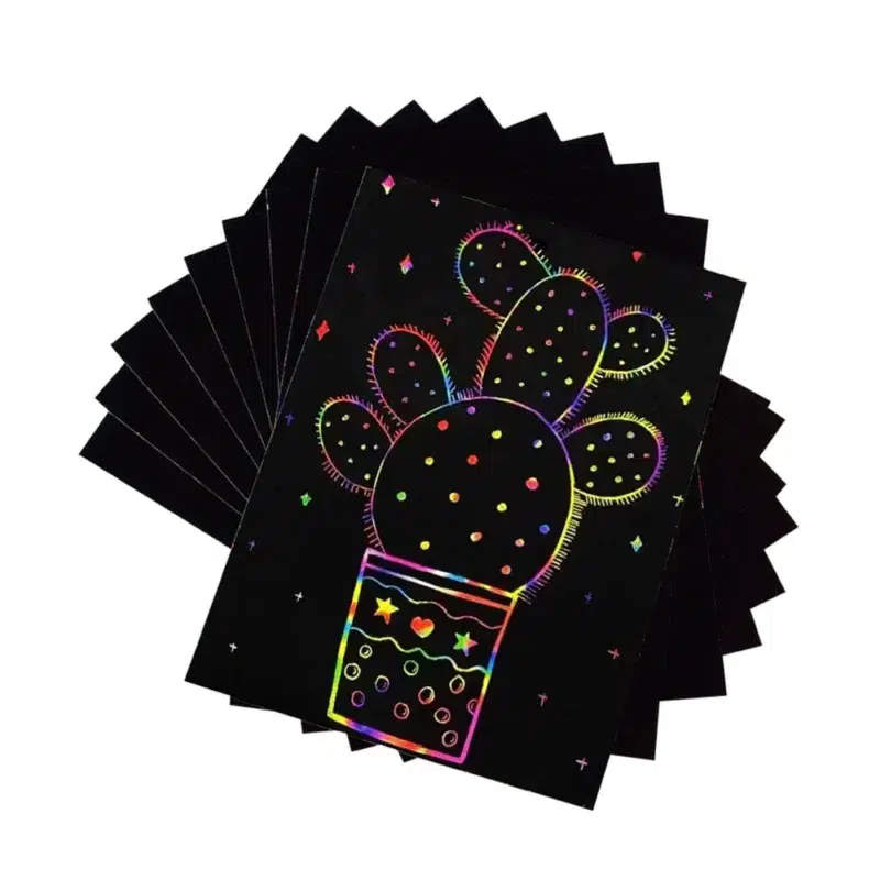 Laser Engraving Machine Color Gradient Drawing Paper Set DIY.aa Laser Engraving Machine Color Gradient Drawing Paper Set DIY - Image 4