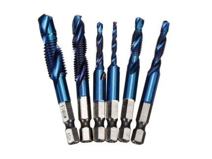 M3-M10 Hex Shank Drill-Nano Blue Coated