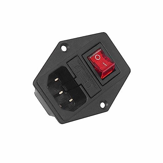 IEC Power Socket with Fuse Holder