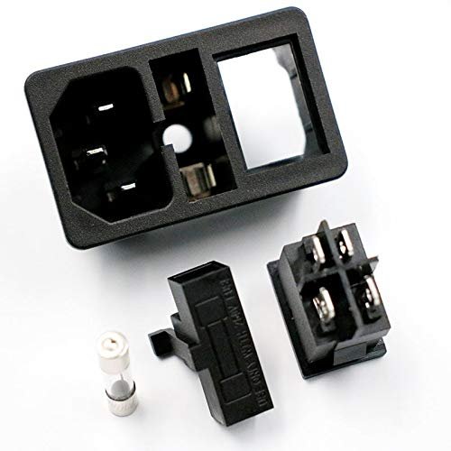 IEC Power Socket with Fuse Holder4