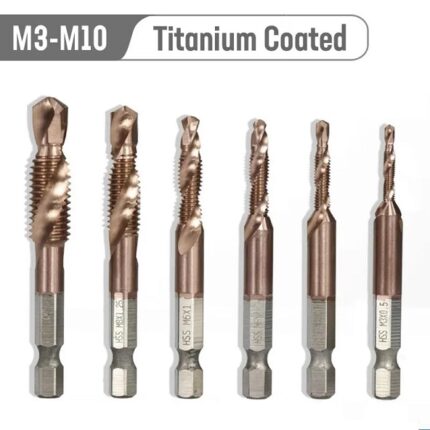 Hex Shank Drill-Titanium Coated