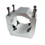 52mm Aluminum Spindle Clamp Motor Bracket with 4pcs Screw Mounting Holder