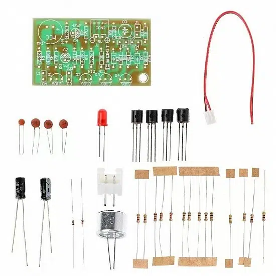 Clap Acoustic Control Switch Electronic PCB DIY Kit