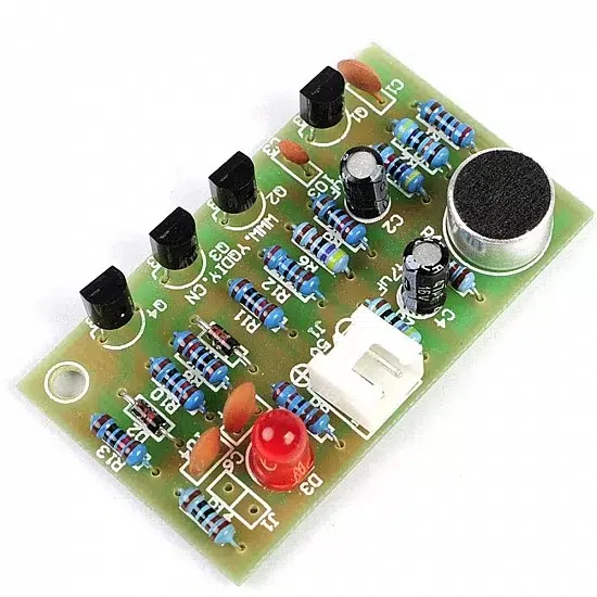 Clap Acoustic Control Switch Electronic PCB DIY Kit