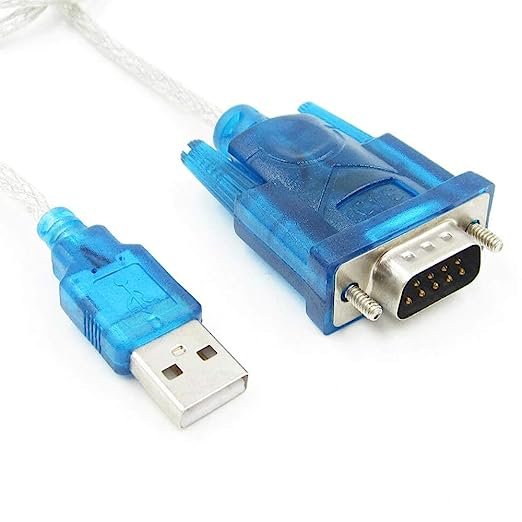 HL 340 USB 2.0 to RS232 Serial port COM DB9 9 Pin Adapter Cable1