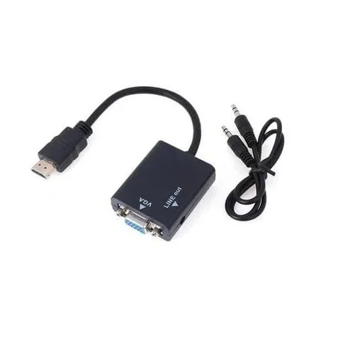 Mini HDMI To VGA Female With Audio Cable