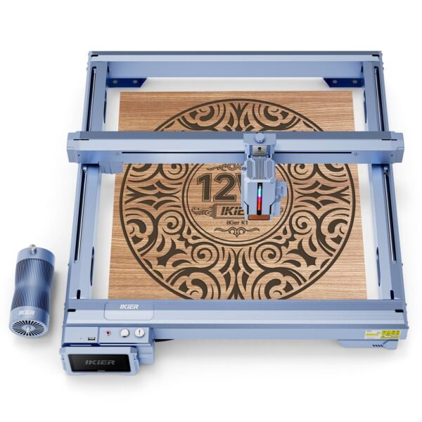 iKier K1: 12W Higher Accuracy Laser Engraving and Cutting Machine