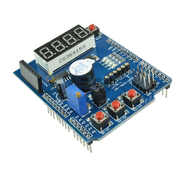 Multifunction Expansion Board with 4-Digit LED
