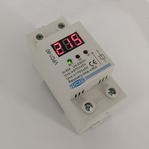 Reconnect Over Voltage VPD1 Protective Device Relay Voltage Monitor