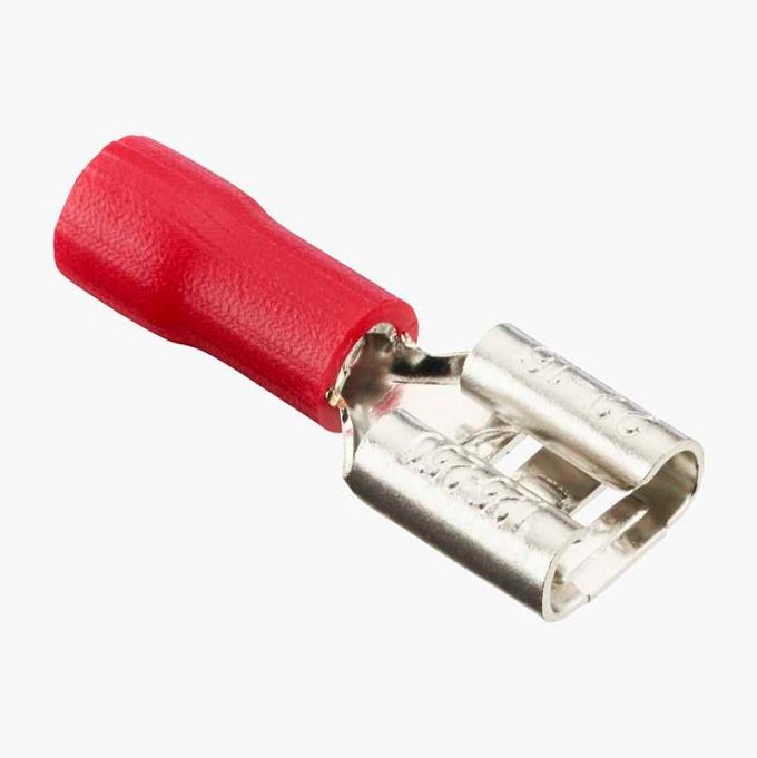 Red Insulated Female Spade Connector