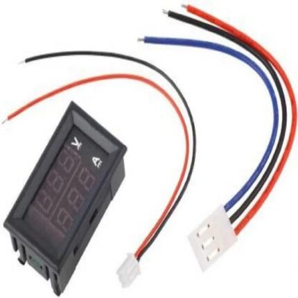 Dual LED Voltmeter Ammeter Monitor Panel