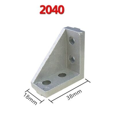 Single Corner L Bracket 2040