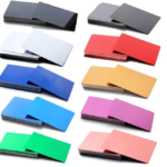 Metal Business Card 0.2mm Thickness Aluminum Alloy Blanks Card