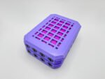 3D Printed annoying box container, 3 layers of screws, 134 screws total
