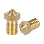 1.750.4mm V6 Stainless Steel Brass Nozzle M6 Thread