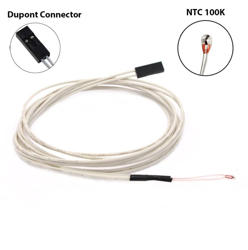 100K NTC 3950 Thermistors Thermal Sensors with XH2.54 for 3D Printer 100K NTC 3950 Thermistors Thermal Sensors with dupont Cable for 3D Printer