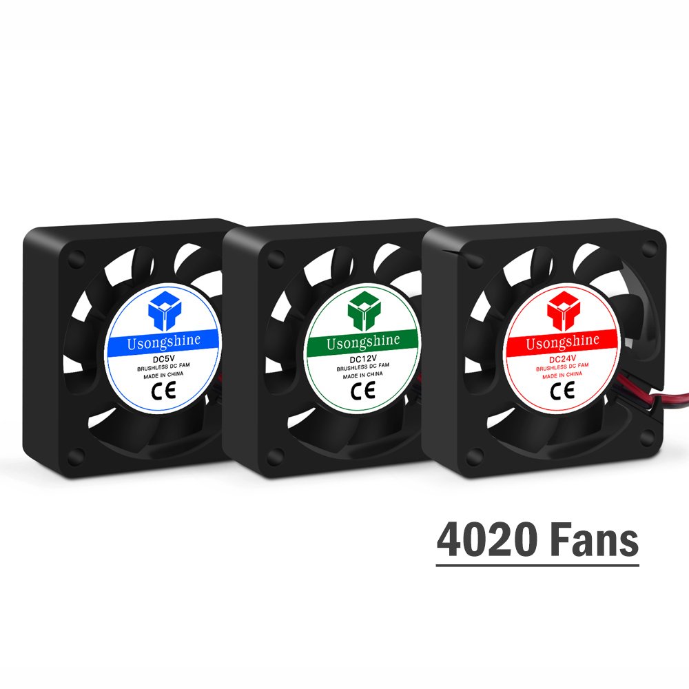 4020 Cooling Fans 51224 Volt Brushless DC Fans