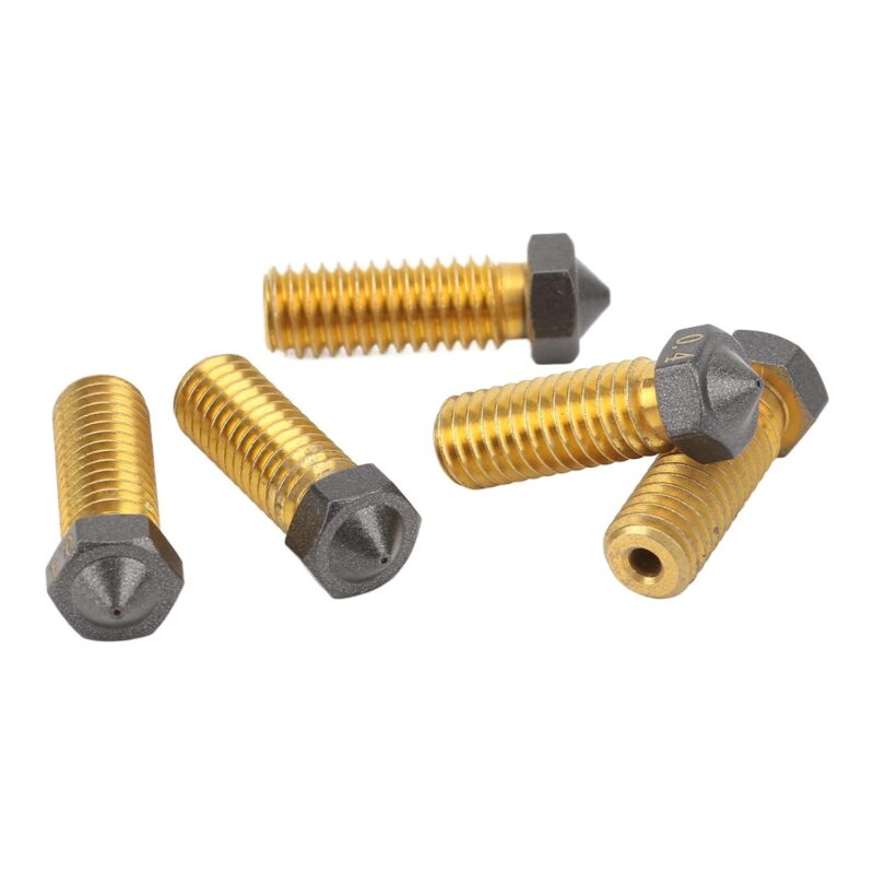 Brass volcano Teflon coated Hot End Nozzle Scratch Proof nozzle 0.4 Brass volcano Teflon coated Hot End Nozzle Scratch Proof nozzle 0.4