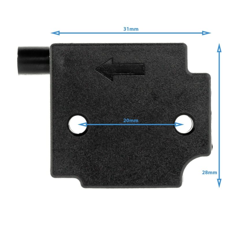 Black 1.75mm 3D Printer Filament Detection Module Break Switch Run Out Sensor (3) Black 1.75mm 3D Printer Filament Detection Module Break Switch Run Out Sensor
