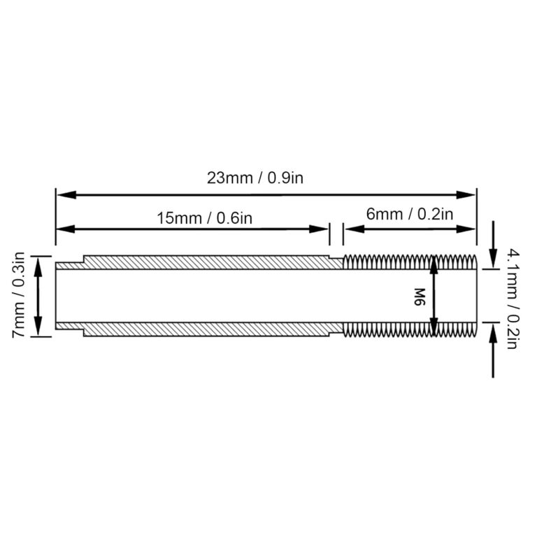 Cold Water Milling Pipe Fine Workmanship Stainless Steel Throat For Printing