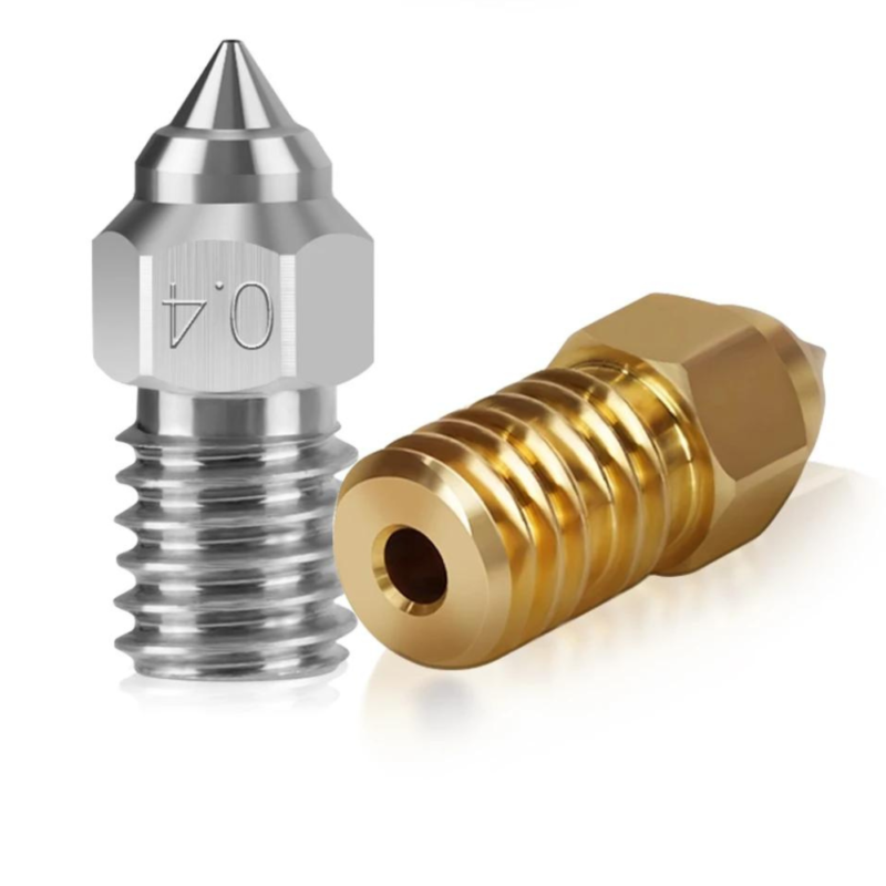 Ender 7 High Speed Chromium Zirconium Copper Nozzle 1.750.4mm (2) Ender 7 High Speed Chromium Zirconium Copper Nozzle 1.750.4mm