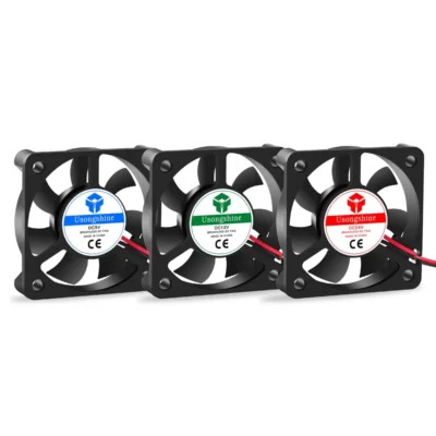Usongshine 3D Printer Cooling Fan 5010 DC 24V/12V/5V Brushless Cooling Fan with 2Pin Wire