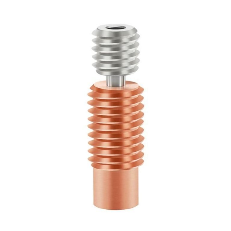 Metal Neck V6 Titanium Alloy Copper 3D Printer Nozzle Throat for CR10 E3D V6 (2)