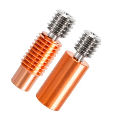 Titanium Alloy Thermal Barrel Feeding Tube 3D Printer E3D V6 Hotend Heat Break