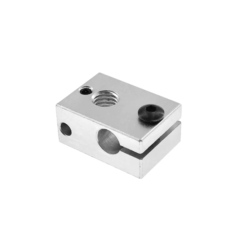 New Upgraded Aluminium V6 Official Heat Block 231611 mm For E3D V6 PT100 J-head Extruder