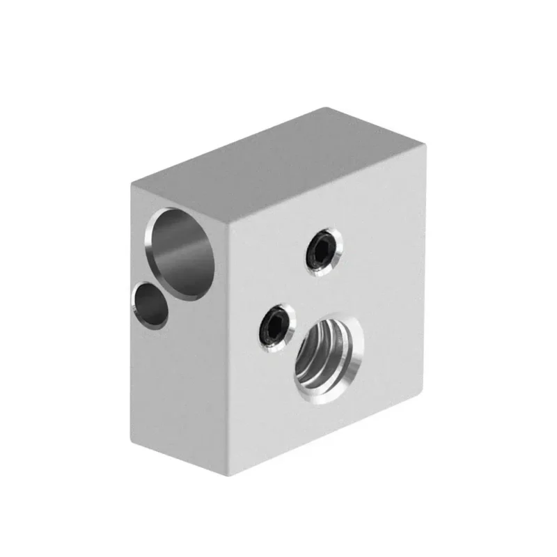 Twotrees MK8 Aluminium Heater Block For Print Head Hot End Heating Block 20x20x10 mm (2) Twotrees MK8 Aluminium Heater Block For Print Head Hot End Heating Block 20x20x10 mm - Image 4